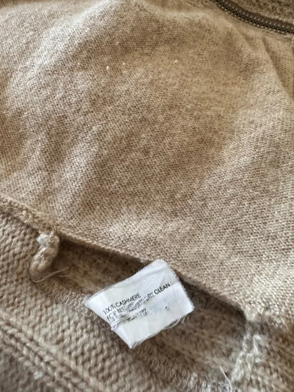 Club Monaco Caramel 100% Cashmere Tunic - US Size 0